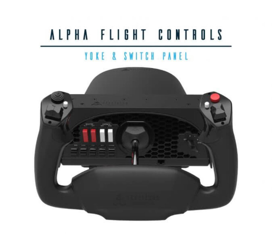 Alpha Flight Controls Yoke & Switch Panel