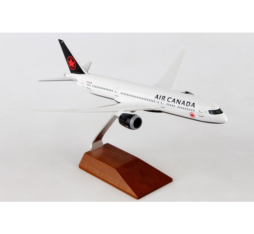 B787-9 Air Canada 2017 Livery 1:200 Wood Stand (no Gear)