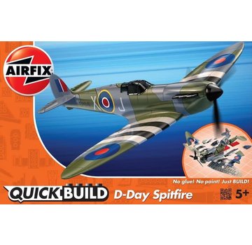 Airfix SPITFIRE D-DAY QUICK BUILD 1:48 Snap together model