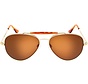 Sportsman 23K Gold E.P. 57MM Skull Skytec™ Polarized American Tan