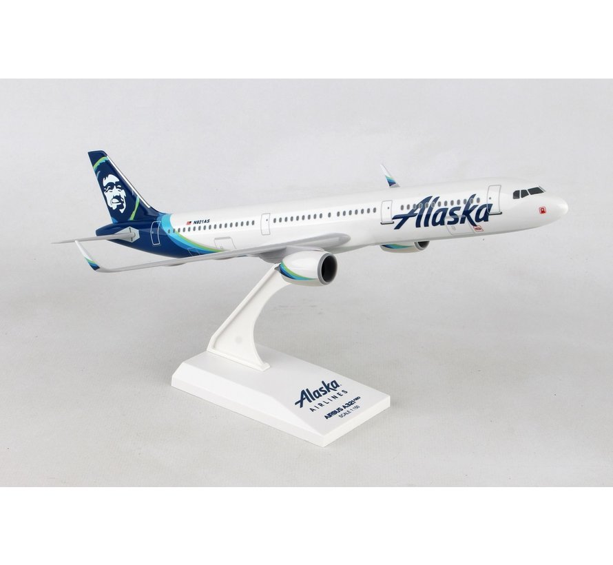 A321neo Alaska Airlines N921VA 1:150 with stand