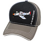 Cap  P51 Mustang Embroidered grey