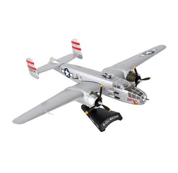 Postage Stamp Models B25J Mitchell USAAF Panchito 1:100 with stand