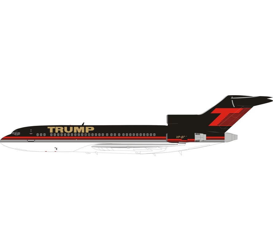 B727-100 Trump VP-BDJ 1:200 with stand (2nd)
