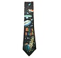 Funny Airplane Christmas Tie - Happy Holidays
