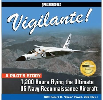 Specialty Press Vigilante: 1,200 Hours Flying US Navy Reconaissance hardcover