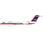 Fokker F28-4000 Fellowship USAir N493US 1:200 with stand