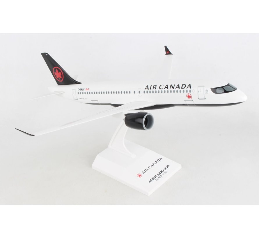 A220-300 (CS300) Air Canada C-GROV 1:100 with stand