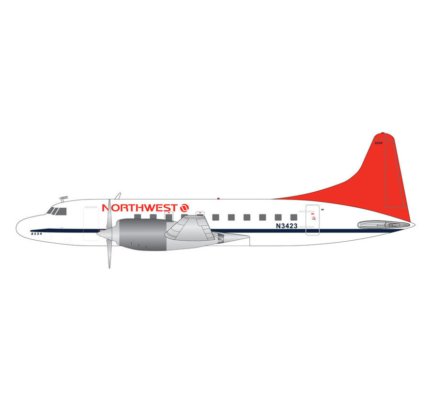 CV580 Northwest 1980s livery N3423 1:200