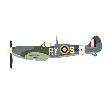 Hobby Master Spitfire Vb 313 Sqn RAF Stanislav Fejfar RY-S 1:48