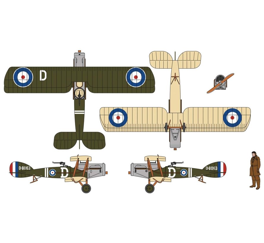 Bristol F2B Fighter No.139 Squadron RAF Italy 1:48