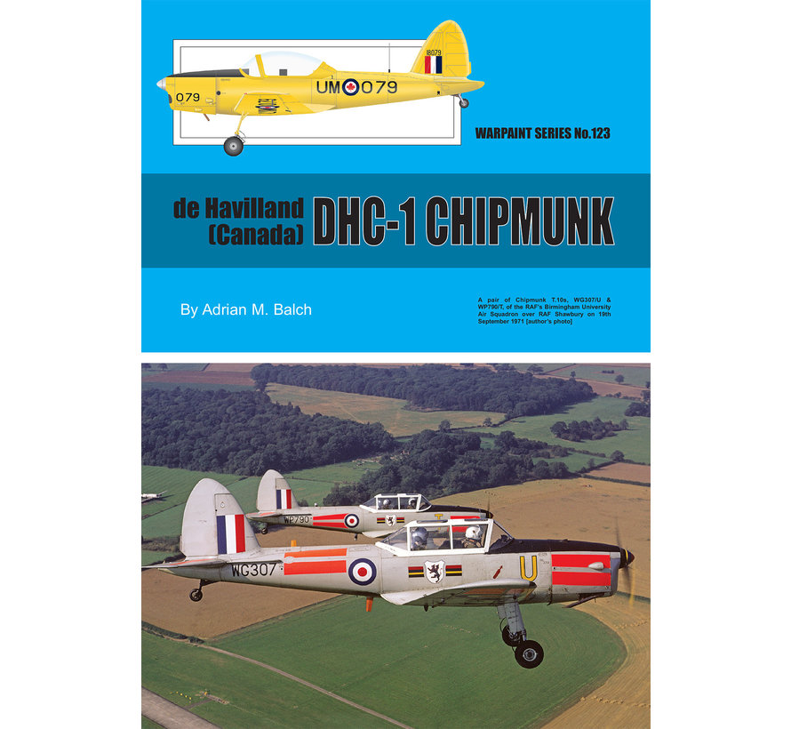 DeHavilland Canada DHC1 Chipmunk: WarPaint #123 softcover