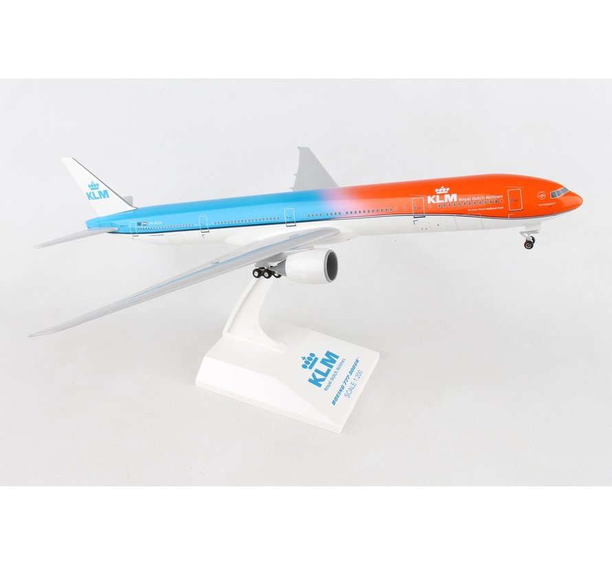 B777-300ER KLM Orange Pride original livery 1:200 with Gear