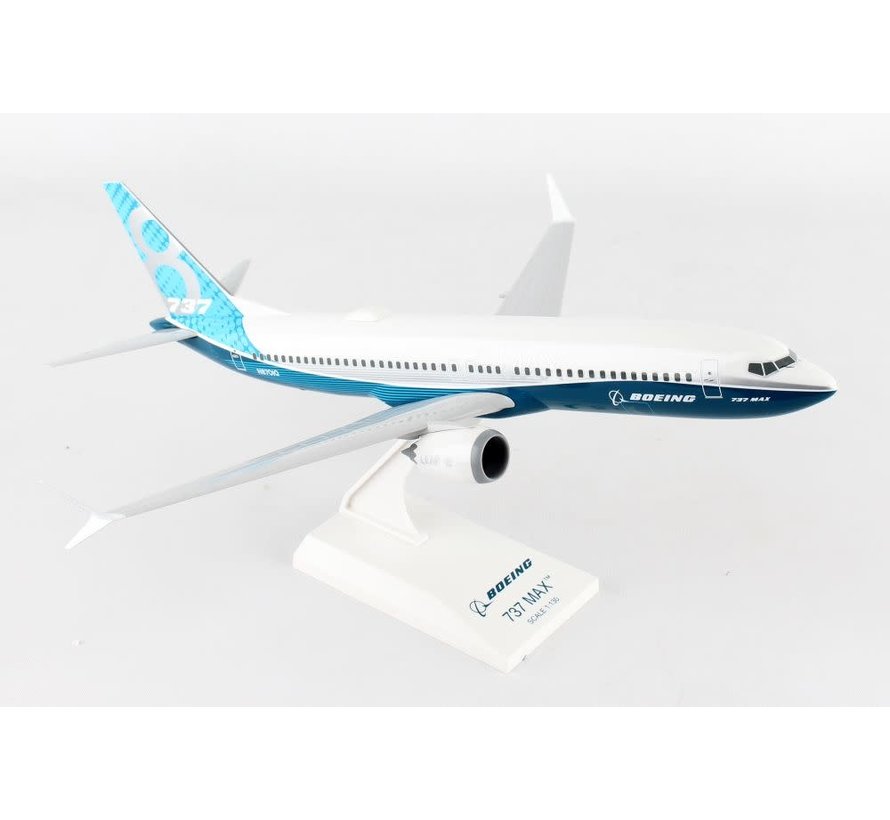 B737-8 MAX Boeing House livery 1:130 with stand