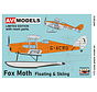 DH83 Fox Moth RCAF Station Gander floats & skis 1:72
