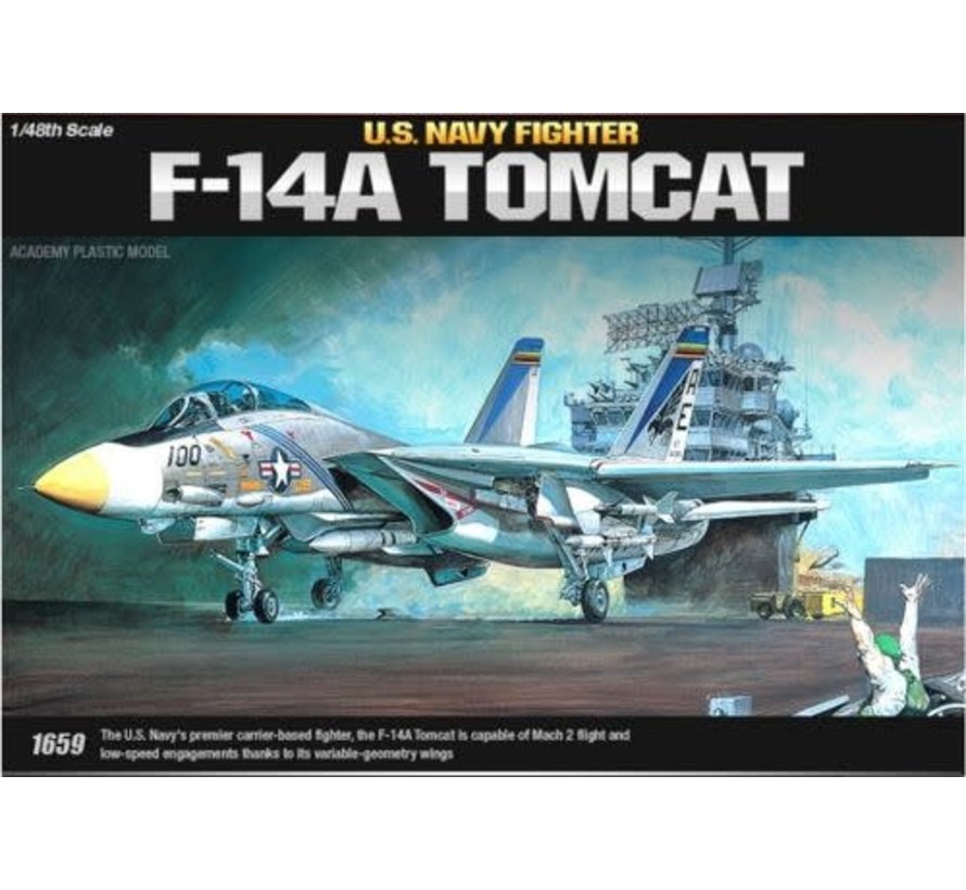 F14A Tomcat USN 1:48 [ Ex-AC1659 ]