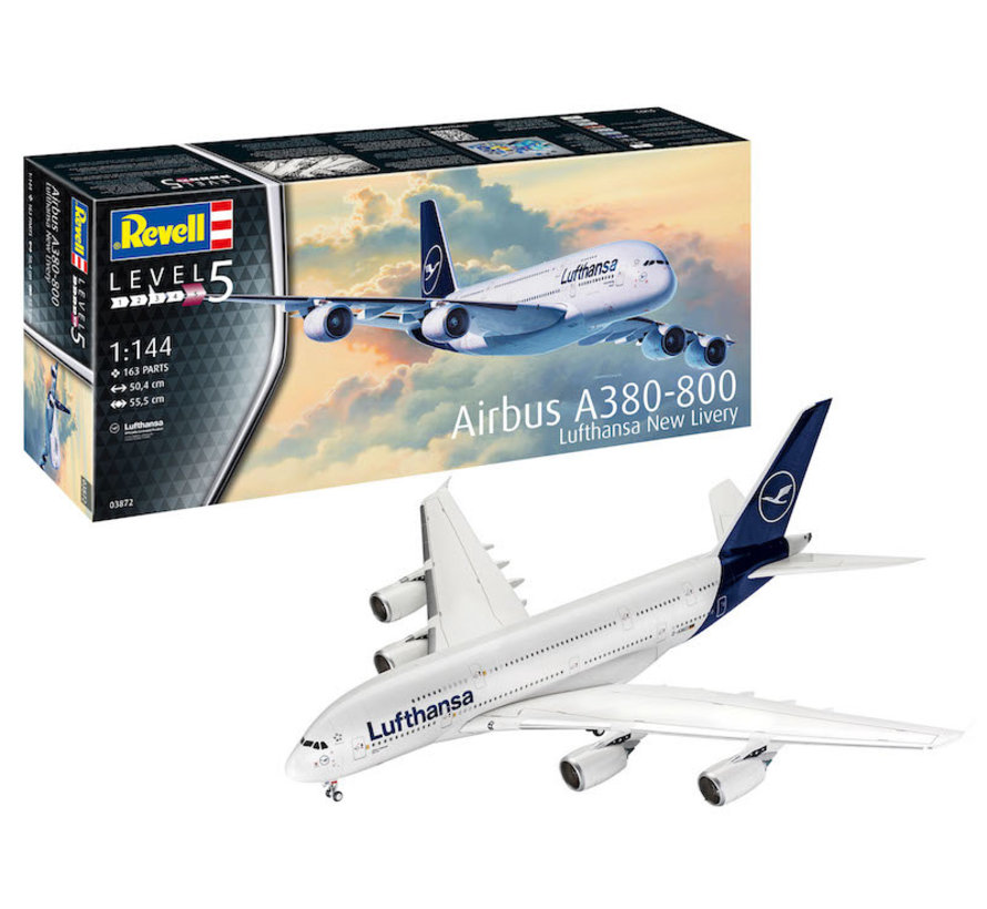 A380-800 Lufthansa New Livery 2018 1:144 2019 issue