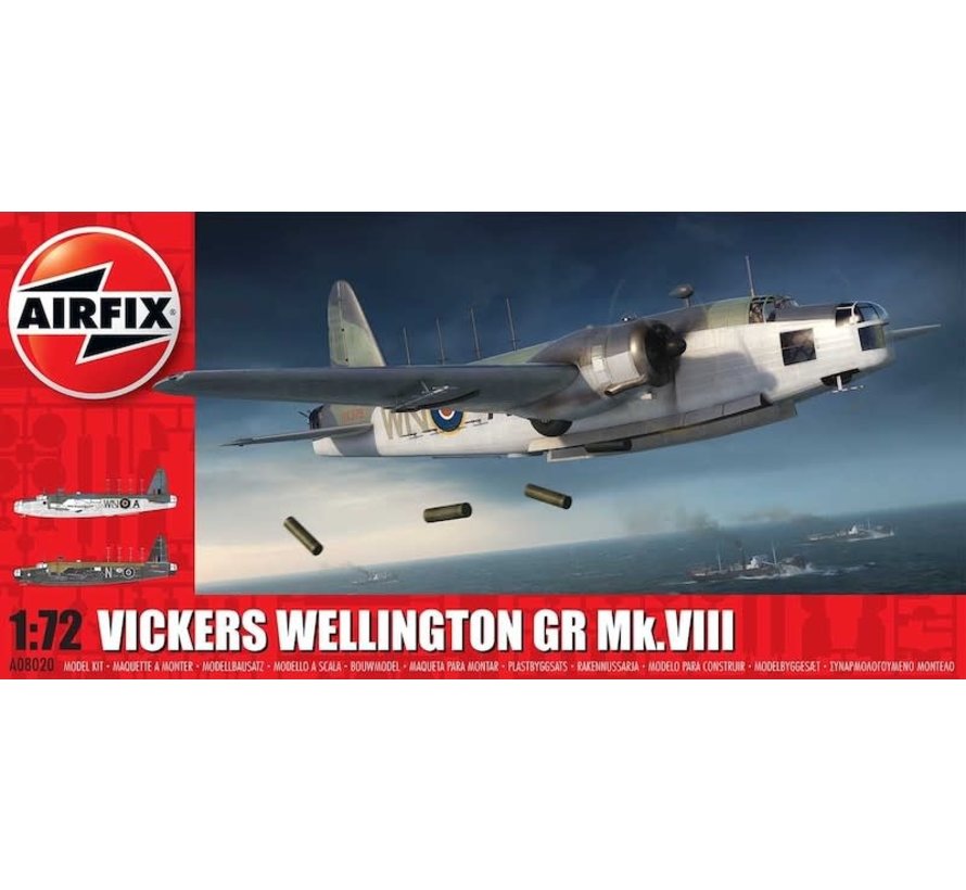Wellington GR Mk VIII 1:72 Scale Kit, New Tooling !!!