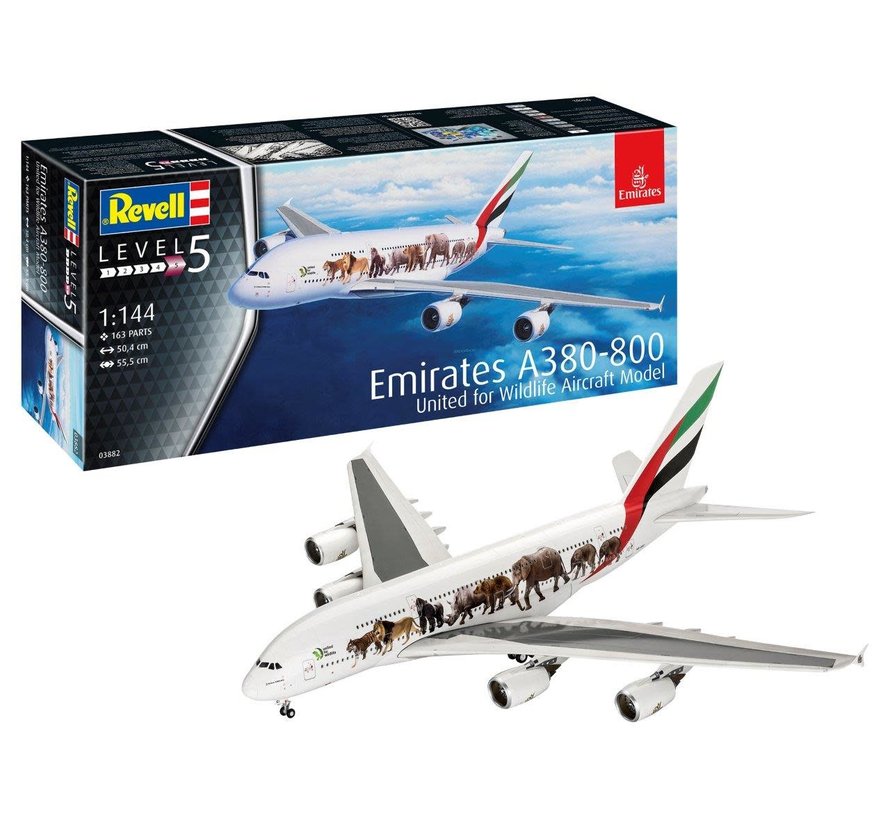 A380-800 Emirates Wild Life 1:144 NEW 2020