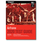 ASA - Aviation Supplies & Academics Airframe Test Guide 2020 softcover