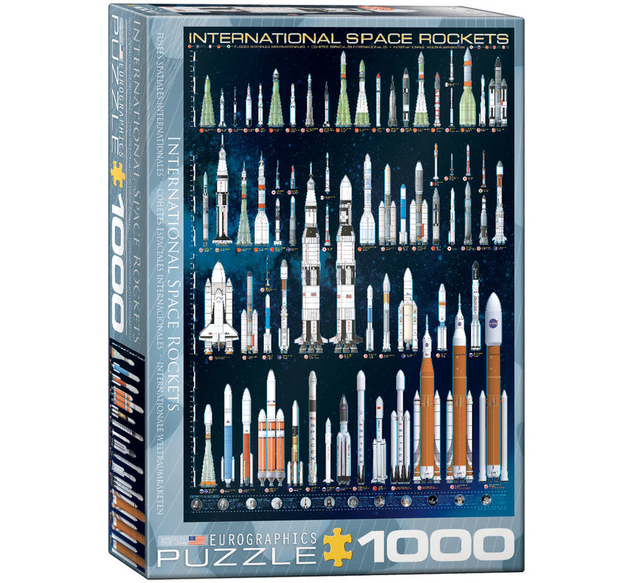 Puzzle International Rockets 1000 Pieces