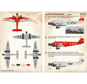 PRINT Junkers Ju52/3m civic versions Part 1 1:72
