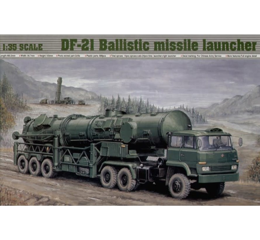 DF-21 Ballistic missile launcher 1:35