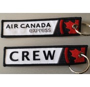 Keychain Air Canada Express Crew New Livery Embroidered