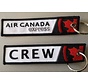 Keychain Air Canada Express Crew New Livery Embroidered