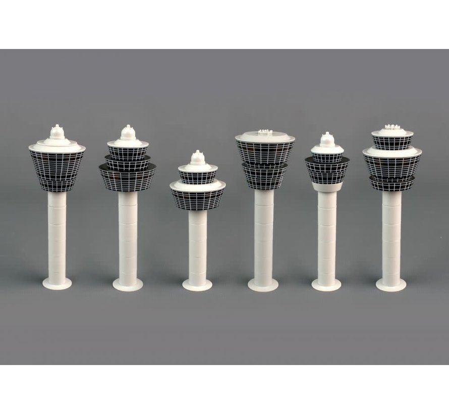 Airport Tower Set 1:500 (28 pieces)