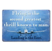 Flying Second Greatest Thrill