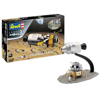 Revell Germany Apollo 11 Columbus + Eagle 1:96 Re-issue 2019