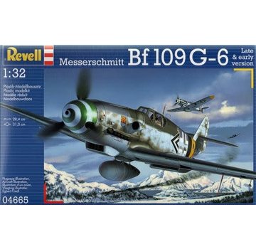 Revell Germany Bf109G-6 early or late versions [ 2013 tool ] 1:32