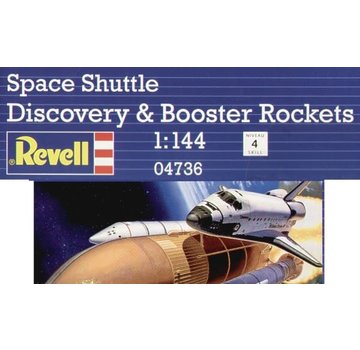 Revell Germany Space Shuttle Discovery & Booster Rockets 1:144