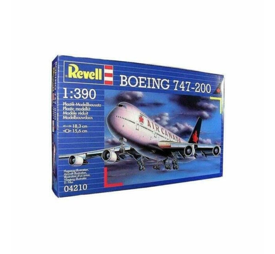 B747-200 Air Canada Green Tail livery 1:390