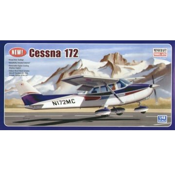 Minicraft Model Kits Cessna 172 1:48 New Mold 2005