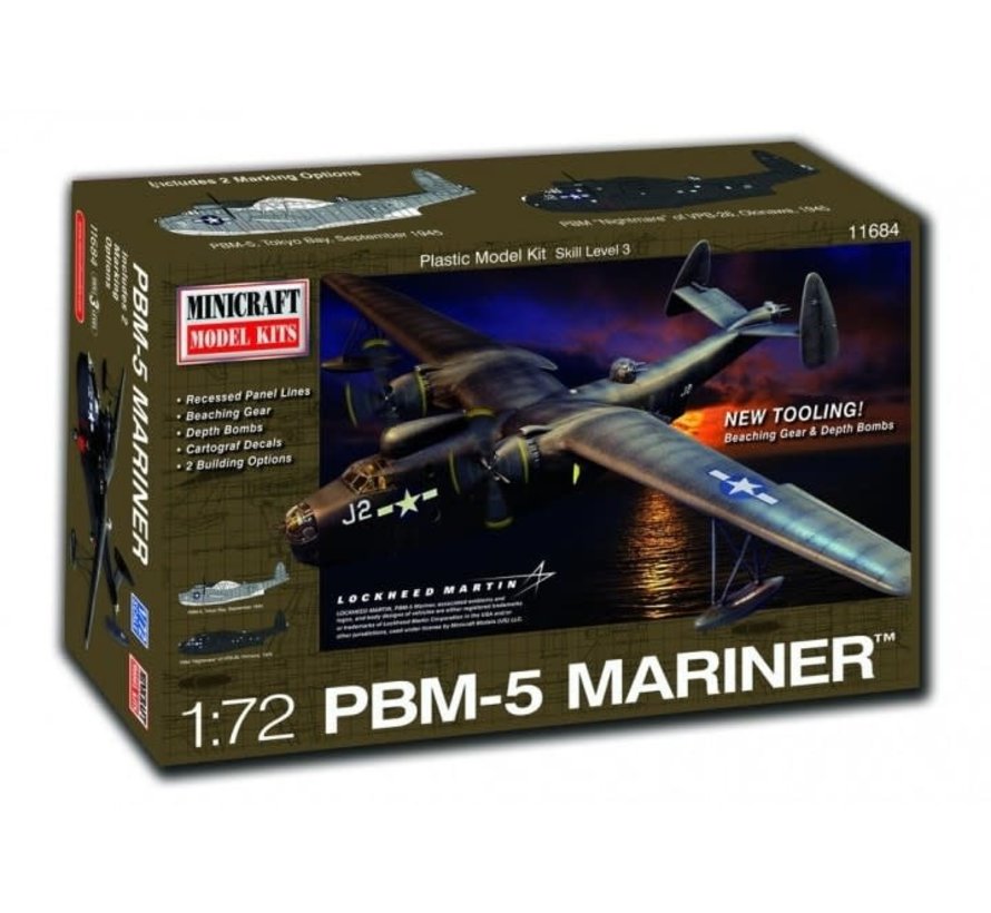 PBM-5 Mariner 1:72 [2016 Re-issue with new decals]