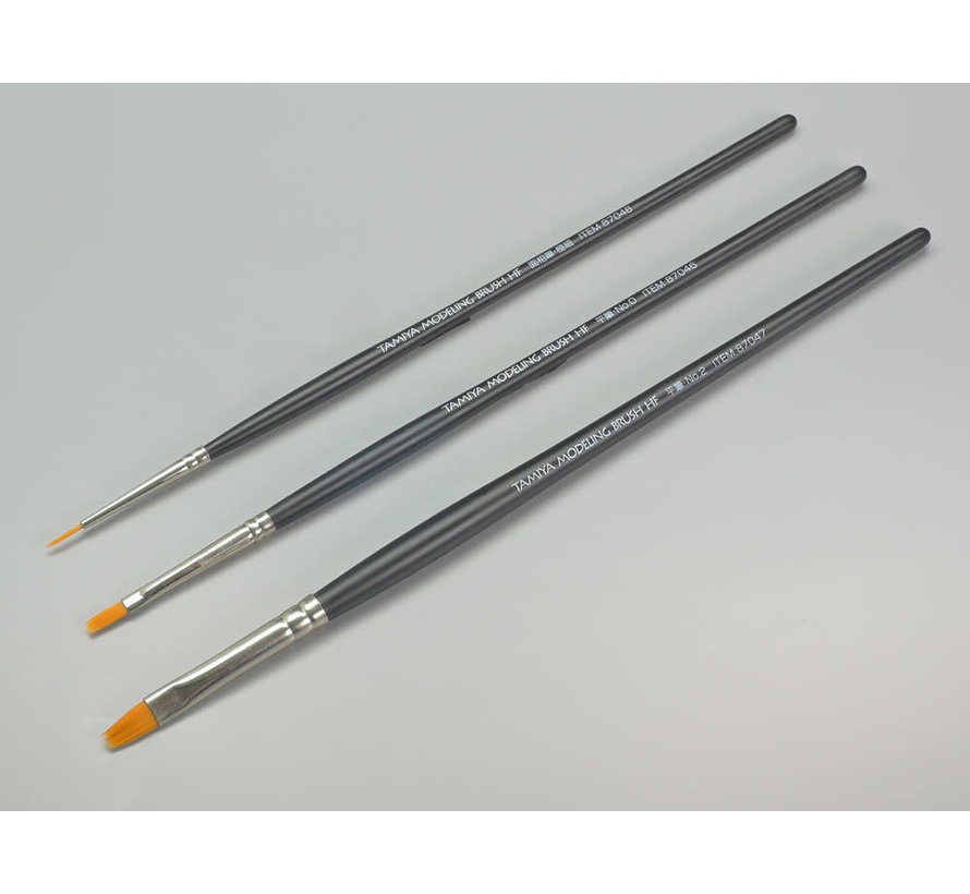 Paint brush STANDARD SET of 3 High-Finish brushes