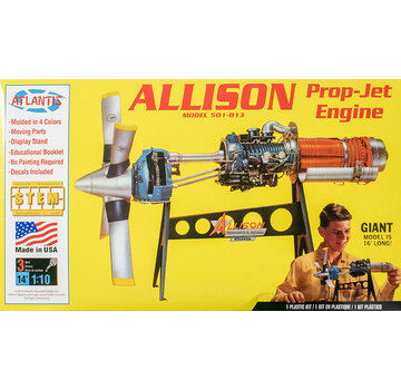 Atlantis Allison Prop-Jet Engine 1:10 [Ex-Revell]