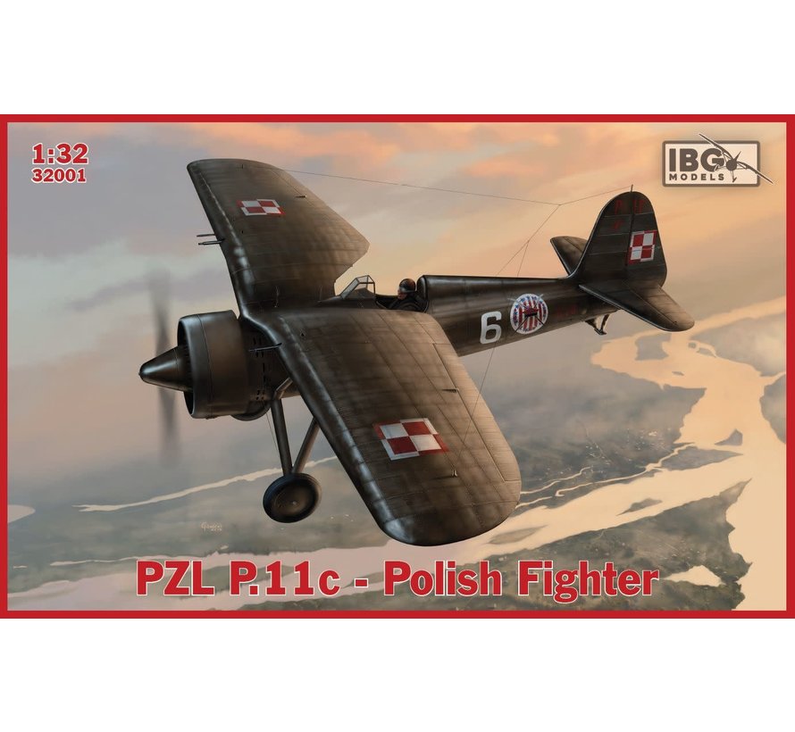 IBG PZL P11C Polish Fighter 1:32