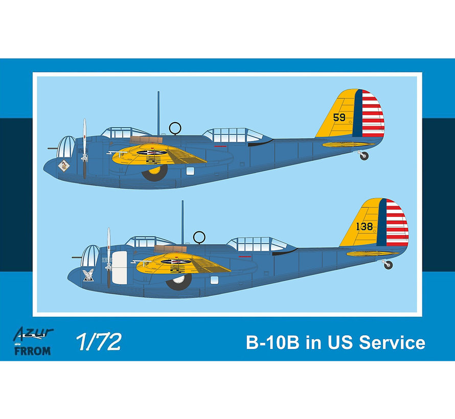 Frrom-Azur B-10B in US Service 1:72 New 2020