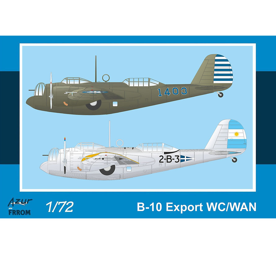 Frrom-Azur B-10B Export WC/WAN 1:72 New 2020