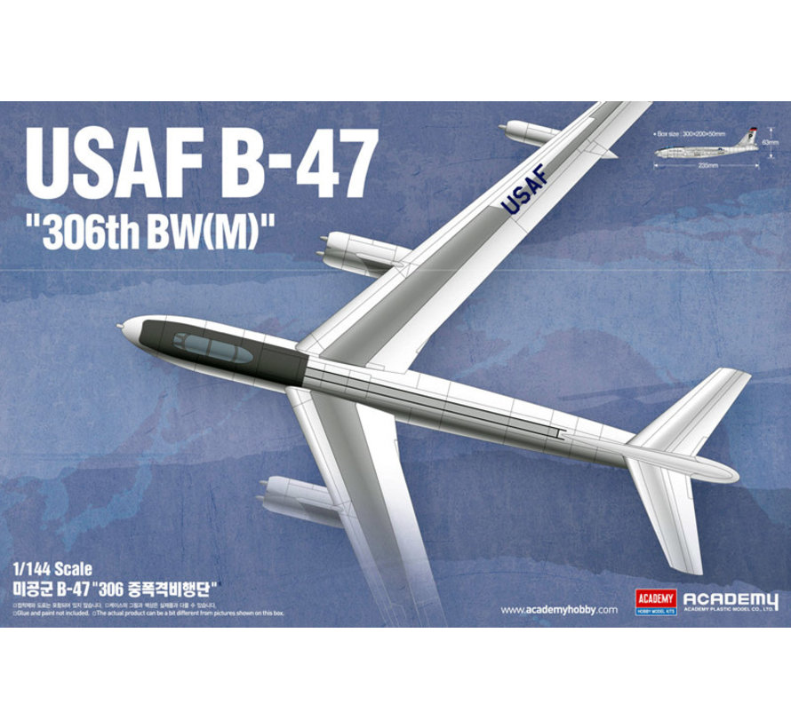 Boeing B47 306th BW(M) USAF 1:144