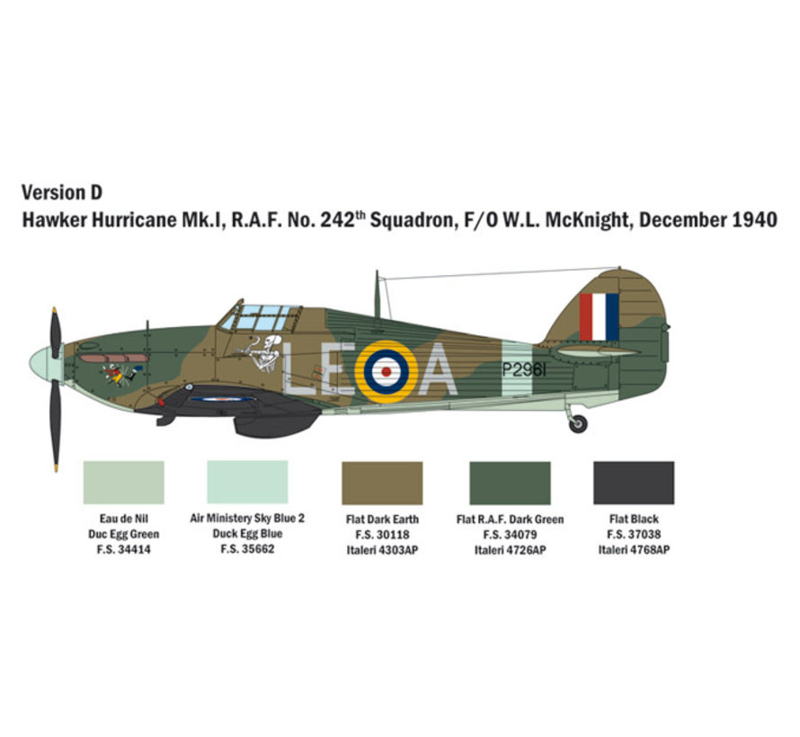 Hurricane Mk1 80th Anniversary of the Battle of Britain 1:48