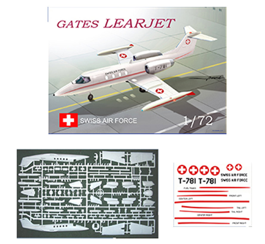 Gates Learjet Swiss AF 1:72