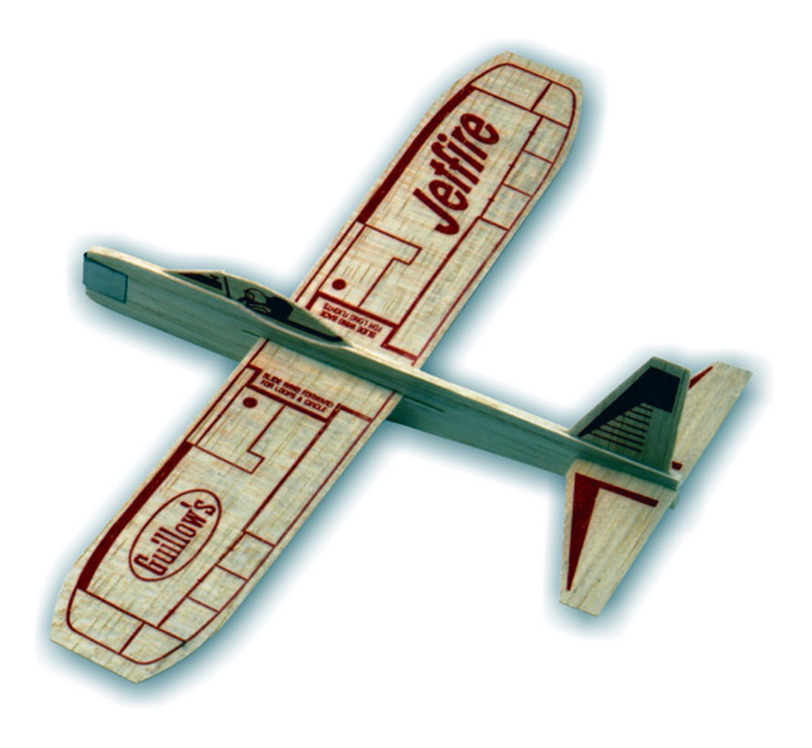 Guillow's Jetfire Glider Balsa Wood