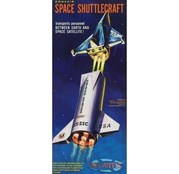 Atlantis Convair Space Shuttlecraft 1:150
