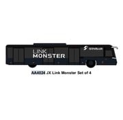 Fantasy Wings Airport Bus Starlux Link Monster 1:400 (4 in each set)