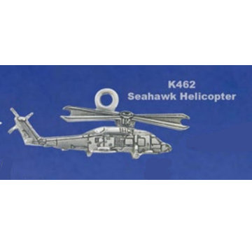 Key Chain Sh60 Seahawk Pewter