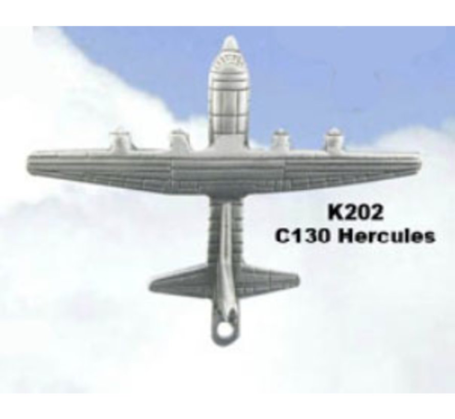 Key Chain C130 Hercules Pewter